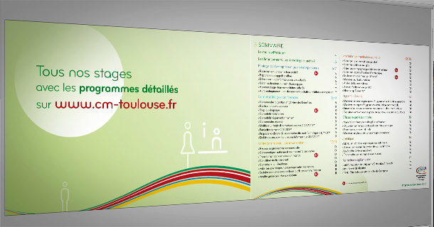 Création graphique et mise en page du catalogue de formation 2013 de la Chambre des Métiers et de l’Artisanat de la Haute-Garonne Toulouse